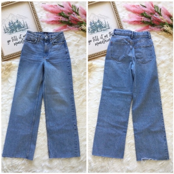 Urban Outfitters BDG High Waisted Wide Leg Denim - Picture 7 of 11